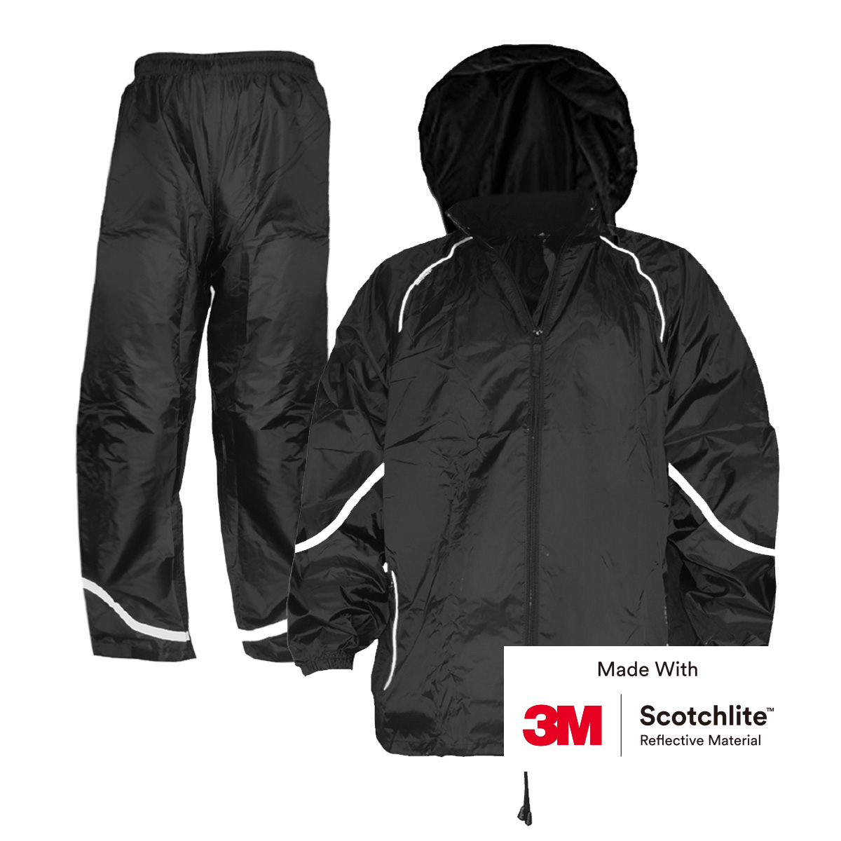 Fishing Rain Suit - Salzmann Rain Suit - Water-Repellent and