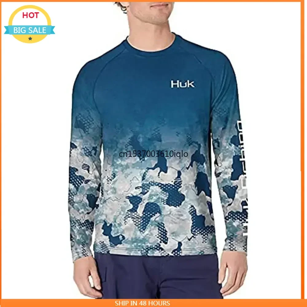 NEW   Men's Fishing Shirts Lon - Fishing Shirt Uv Protection ulasan dan harga