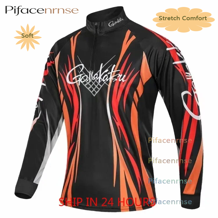 HUK Men's UPF 50+ Long Sleeve  - Fishing Shirt Uv Protection ulasan dan harga